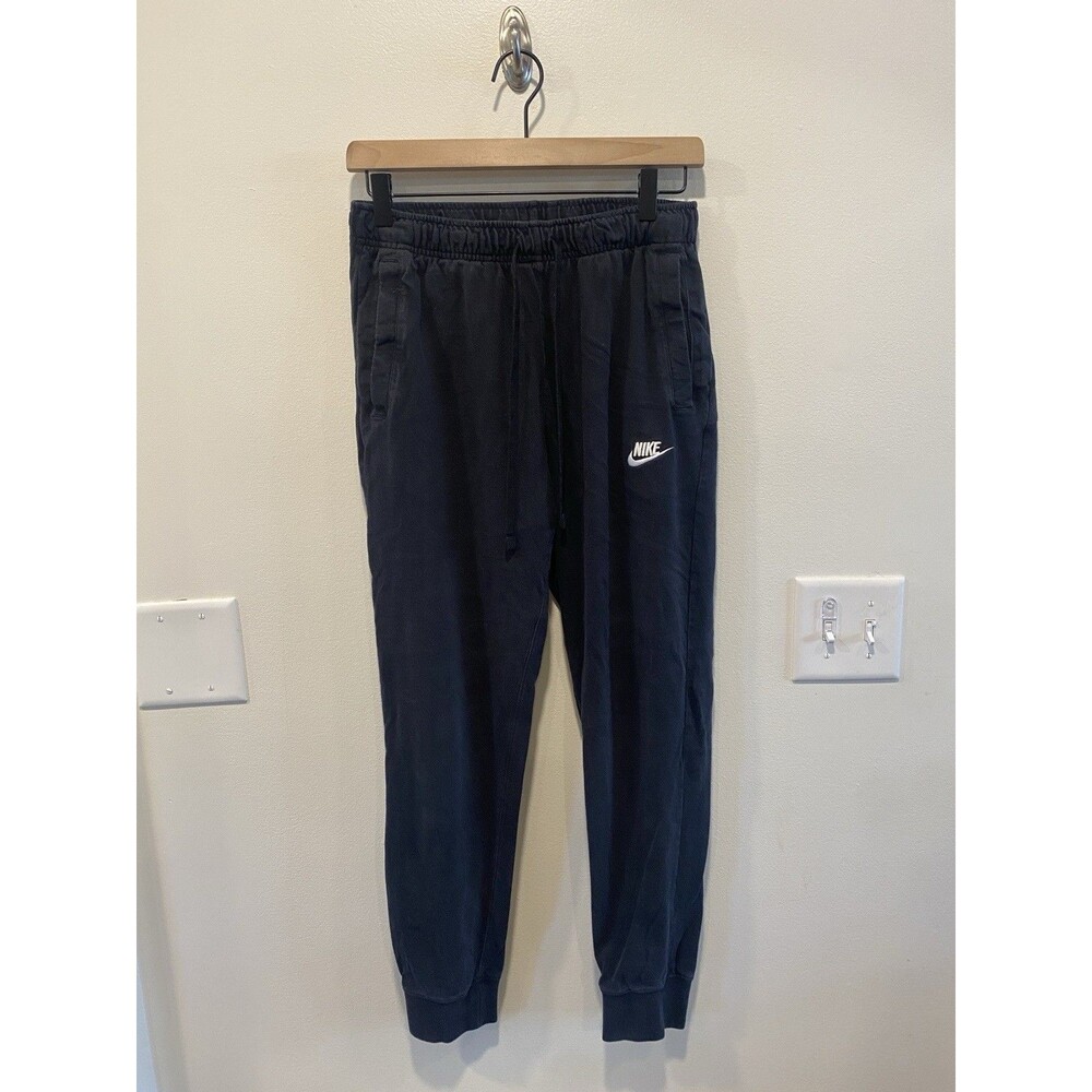 Nike Men's Sportswear Club Fleece Jogger Sweat Pants Size Small Black athletic